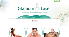 Desktop Screenshot of glamourlaserhairremoval.com